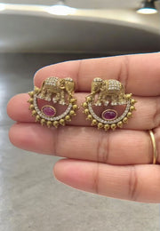 Beautiful elephant design studs -perfect for any occasion